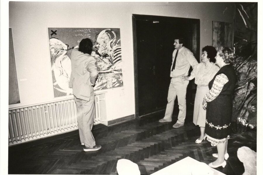 Návštěva delegace z Moskvy.